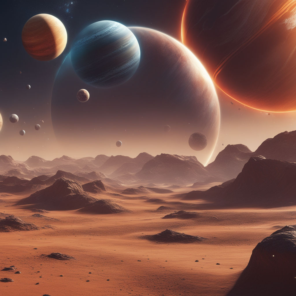 awesome planets in space