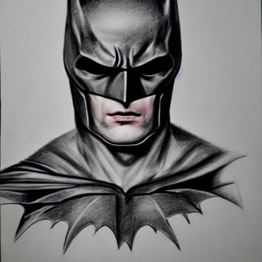 Batman Face Colored Pencils  Drawing Batman Face with Color Pencils   DrawingTutorials101com