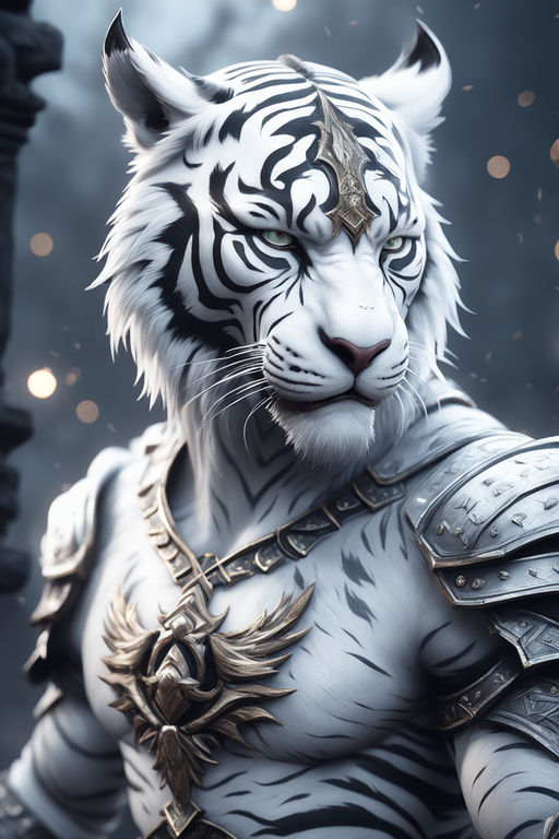 white tiger warrior