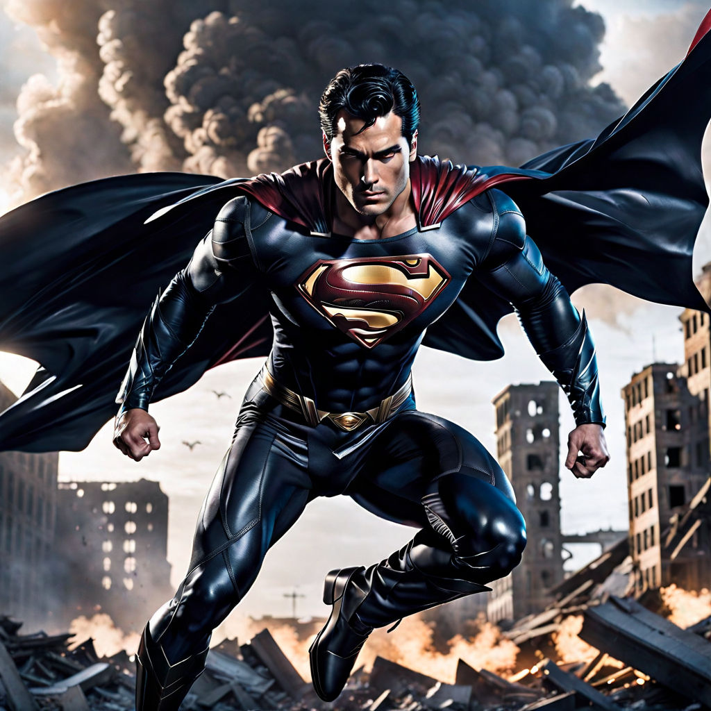 Why is Superman Described as Leaping Tall Buildings with a Single Bound  When He Can Fly?