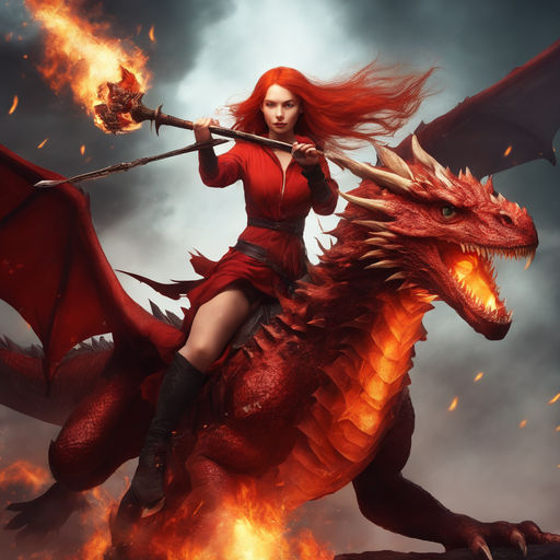 female red dragon