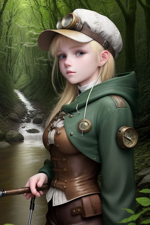 Anime Adventures: Elf villagers of the forest