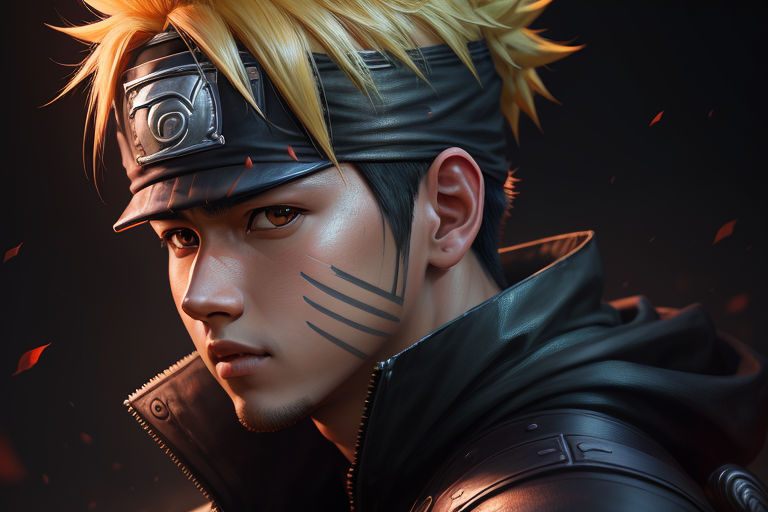 naruto real life art