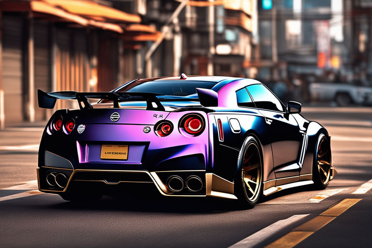 ArtStation - Nissan Skyline R36 GT-R Concept