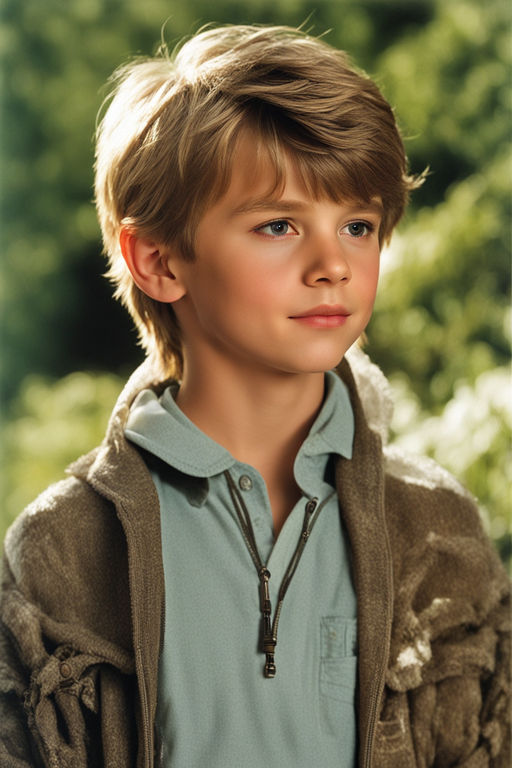 face shape of Thomas Brodie Sangster