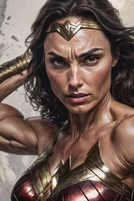 Wonder Woman with small tits is like The Hulk with small muslces