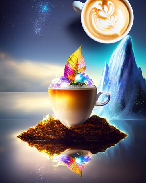 Giant Coffee Cup // magical Photoshop composite by @misskatyenglish