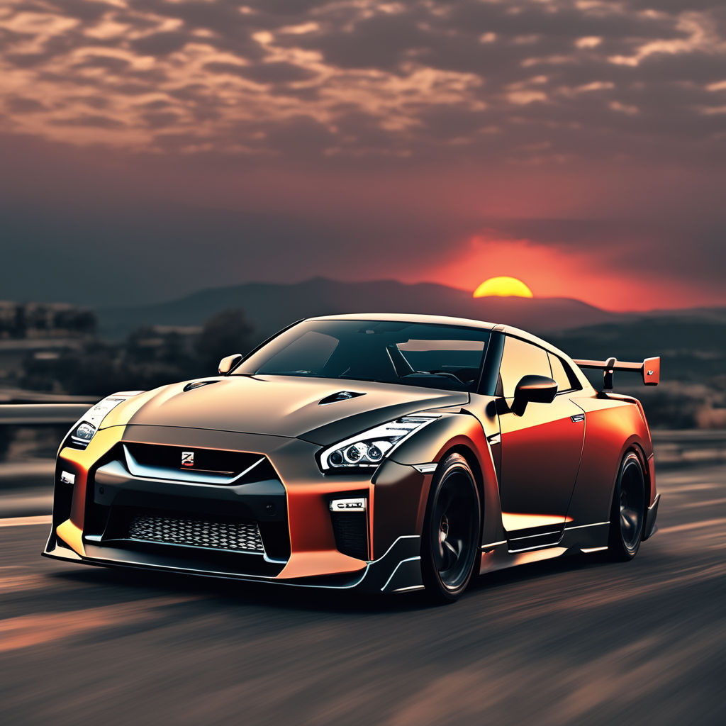 ArtStation - Nissan Skyline R36 GT-R