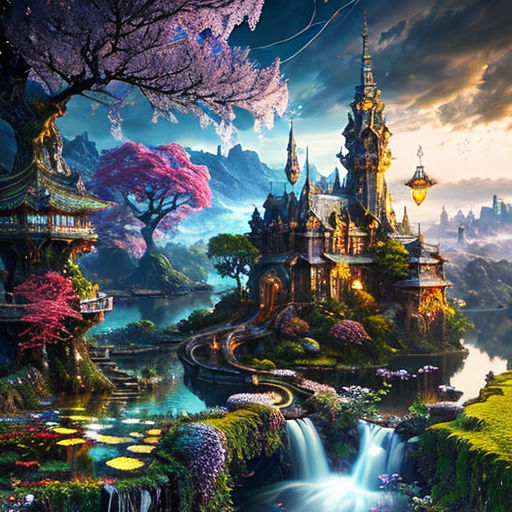 fantasy kingdom wallpaper