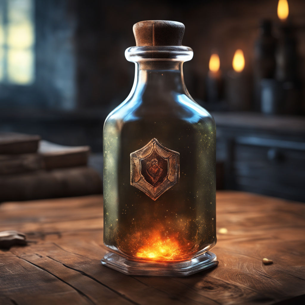 Rainbow Potions Can-shaped Glass, Dungeons and Dragons Glass, Potion Glass  