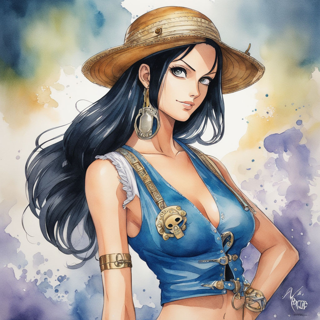 ArtStation - One Piece: Nico Robin Film Z