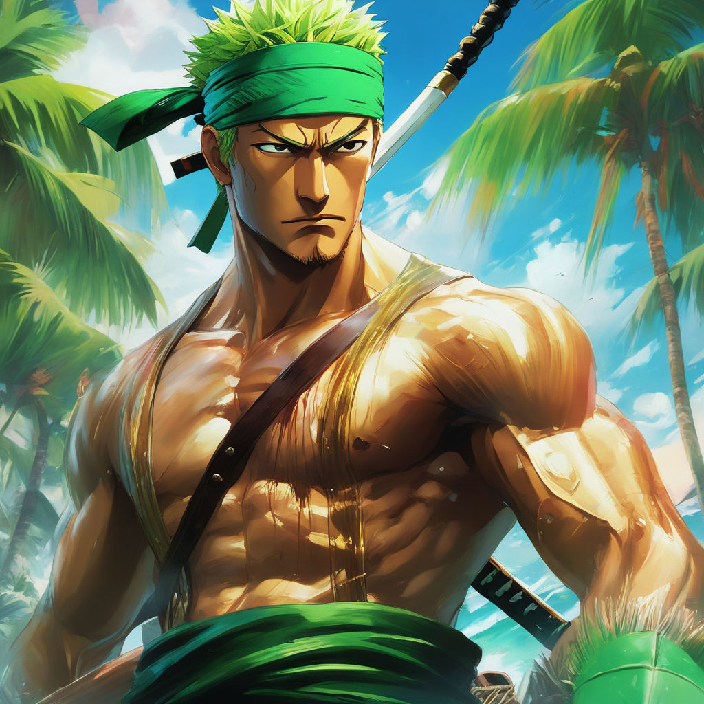 roronoa zoro in super smash bros - Playground