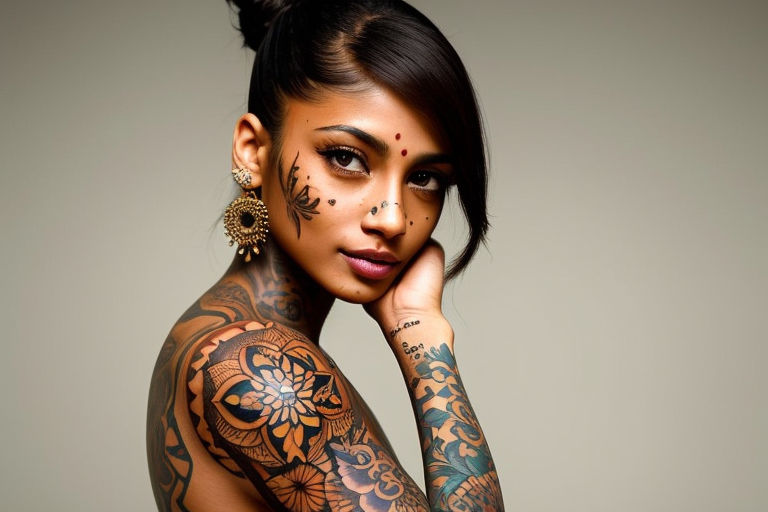 Can Models Have Tattoos and Still Find Work  Fashion Republic Magazine