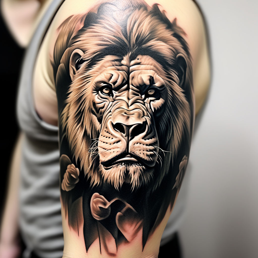 Gorilla Tattoo | Gorilla tattoo, Tattoos, Sleeve tattoos