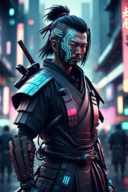 Futuristic Samurai