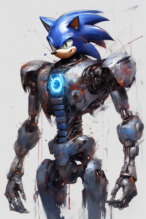 ArtStation - [FANART] Movie Metal Sonic