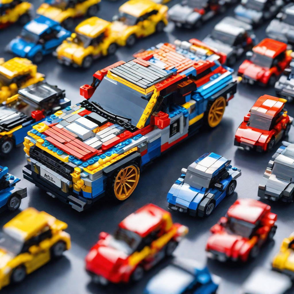 driving in Lego City - Playground