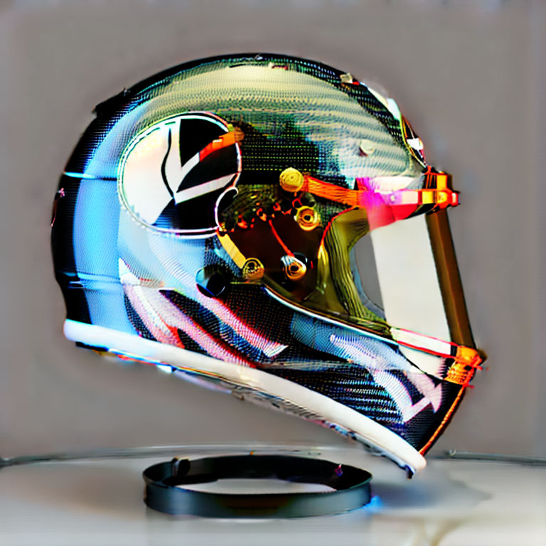 Custom Painted Helmet Gallery - Louis Vuitton