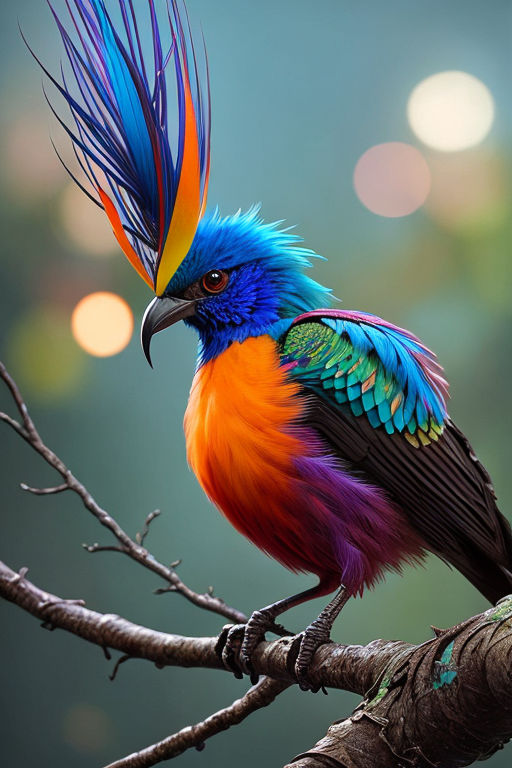 colorful bird photography