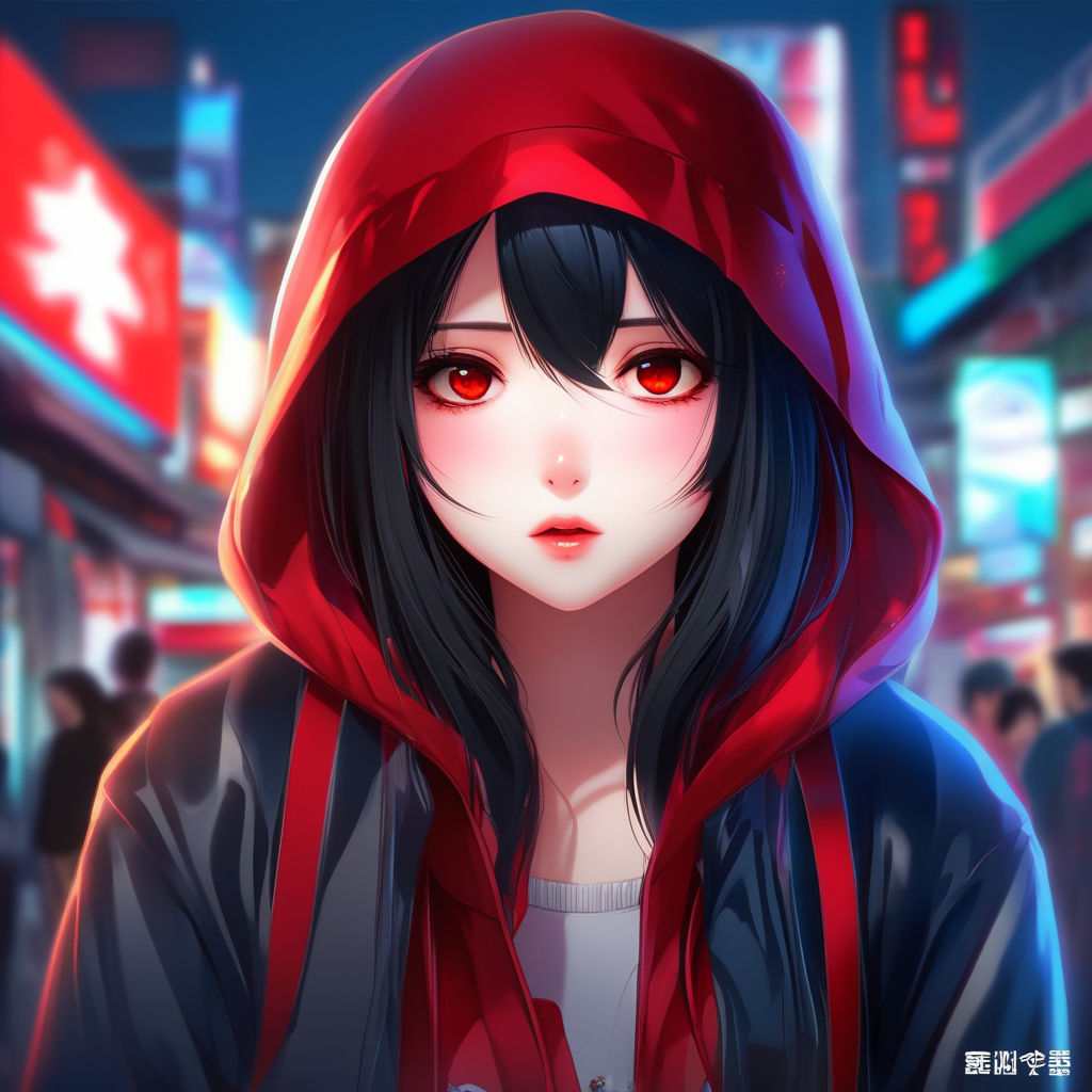 Anime Girl Hoodie