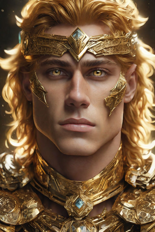 Portrait of Dio Brando from Jojo's Bizarre Adventure