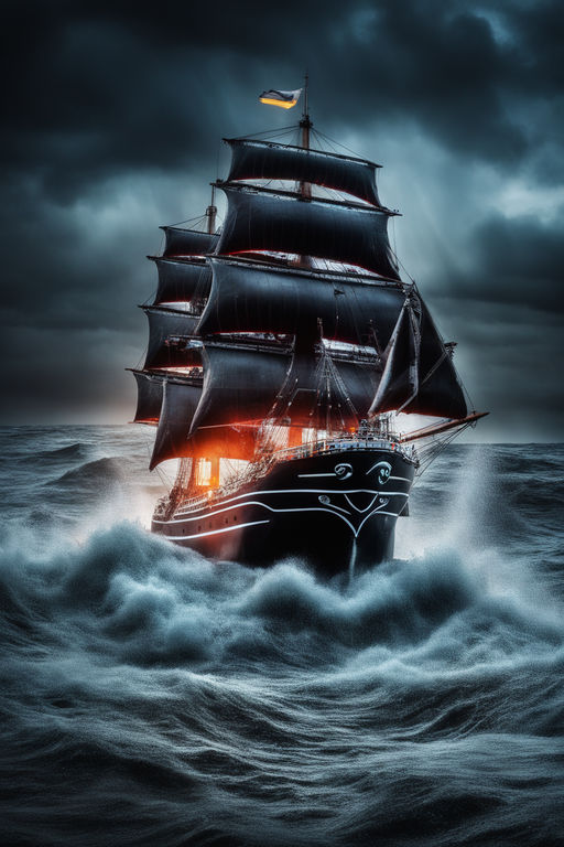 black pearl ship wallpaper