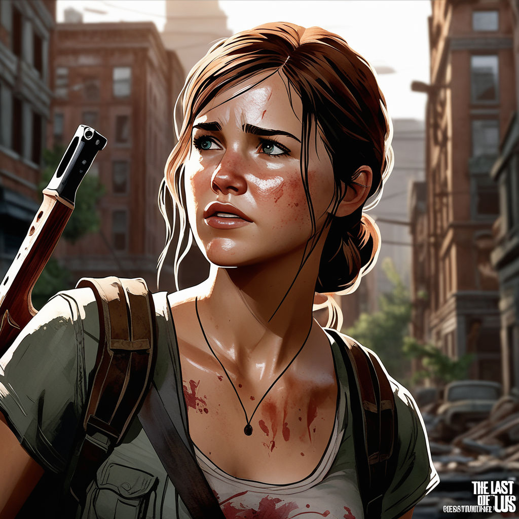 Ellie Williams The last of us 2, an art print by Kyou Art - INPRNT