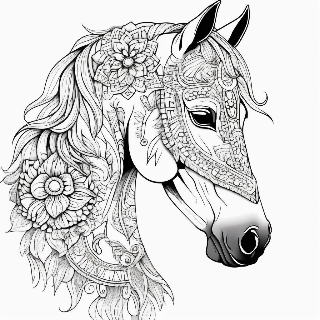 intricate coloring page for adults - Playground