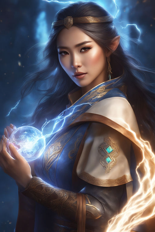 lightning mage female