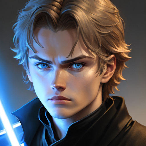 Heres my drawing of Anakin Skywalker  rStarWars