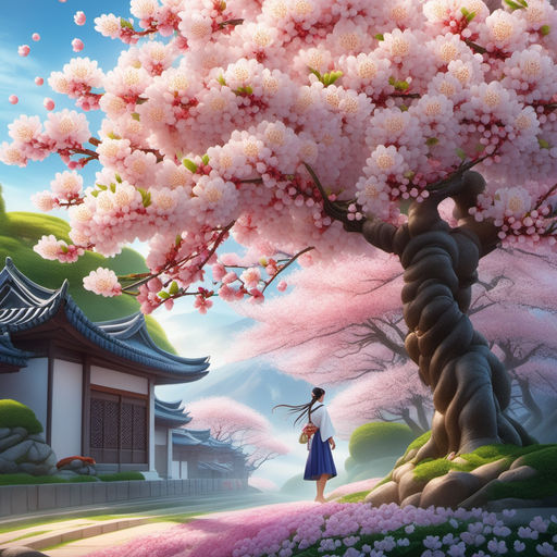 Cherry blossom tree anime HD wallpapers  Pxfuel