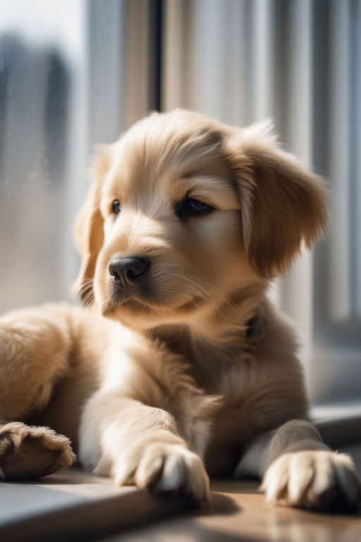 cute baby golden retriever wallpaper