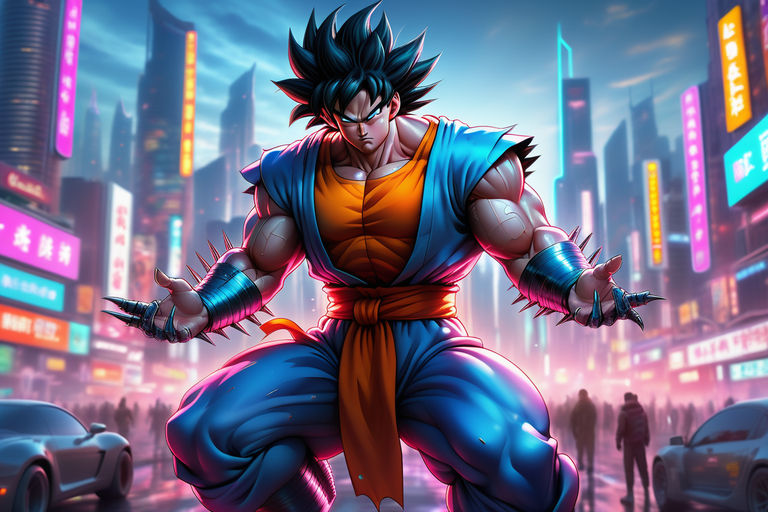 SSJ5 Goku By Briens Dawgs