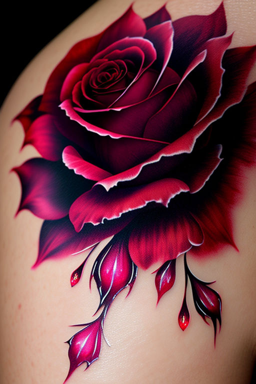 Tattoo uploaded by Stacie Mayer  Color realistic rose covered in water  droplets Tattoo by Kyle Cotterman realism colorrealism KyleCotterman  rose flower waterdrops  Tattoodo