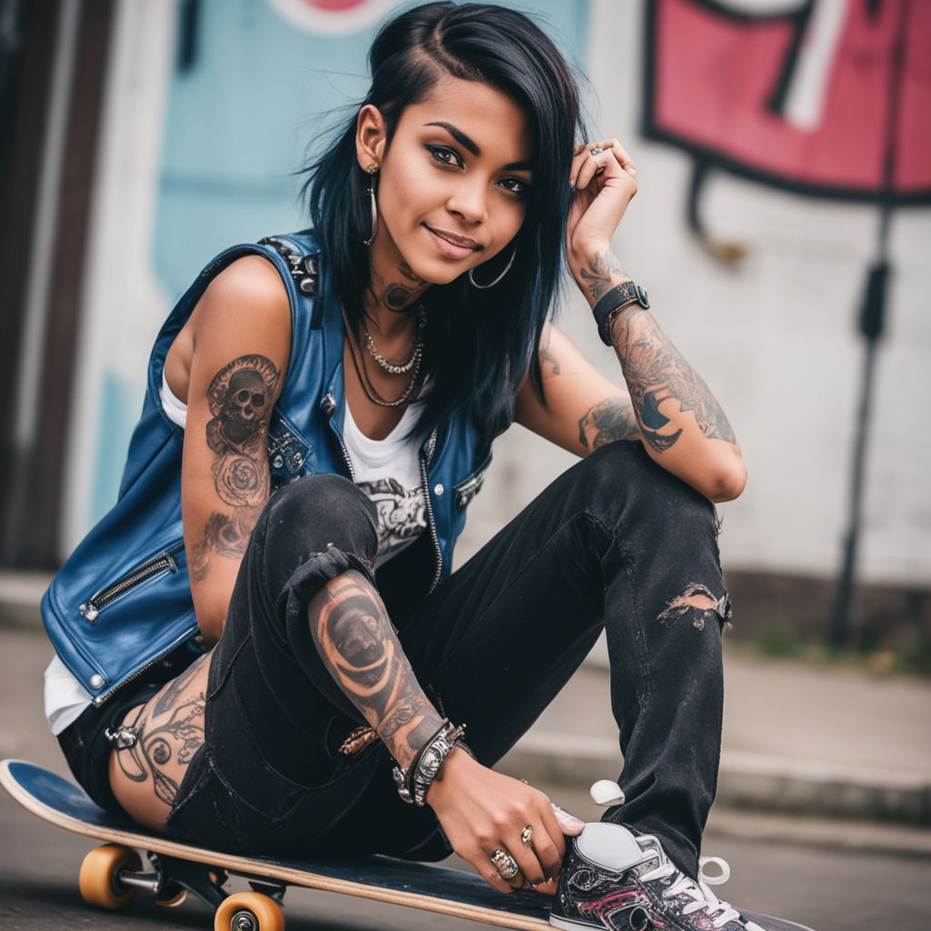 tattooed female - Playground