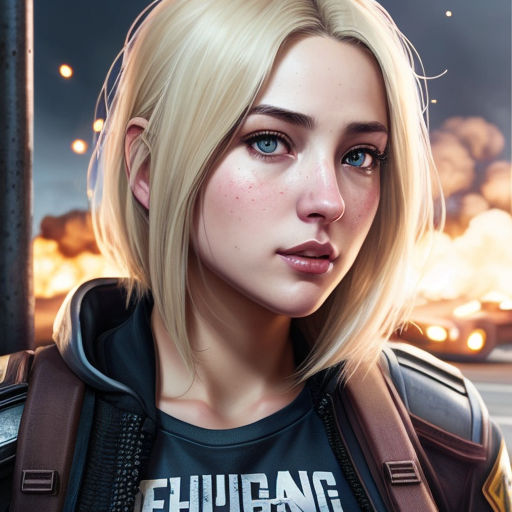 PUBG character illustration, ubc31ubc1cubc31uc911 for kakao Game Euclidean,  Future female police, painted, hand png | PNGEgg