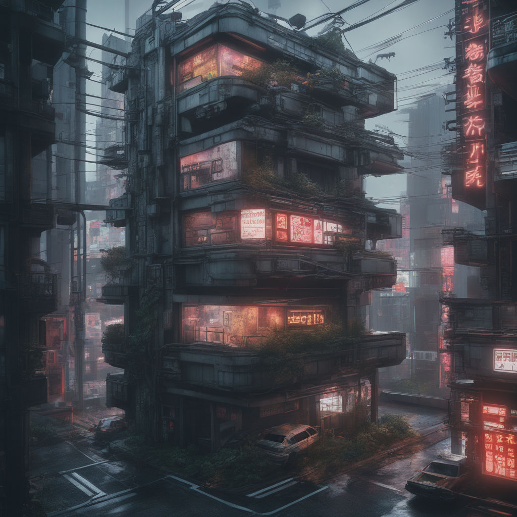 ArtStation - Mideira - a dystopian solarpunk city