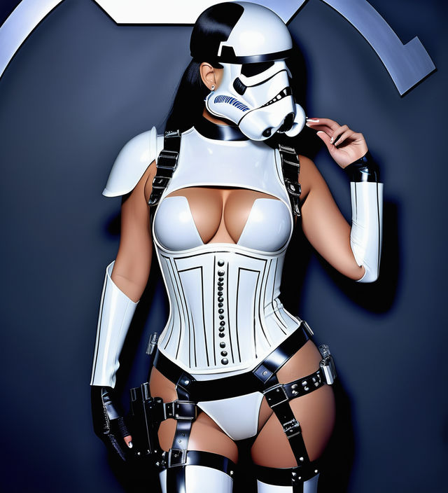 Star Wars Stormtrooper Corset Lingerie