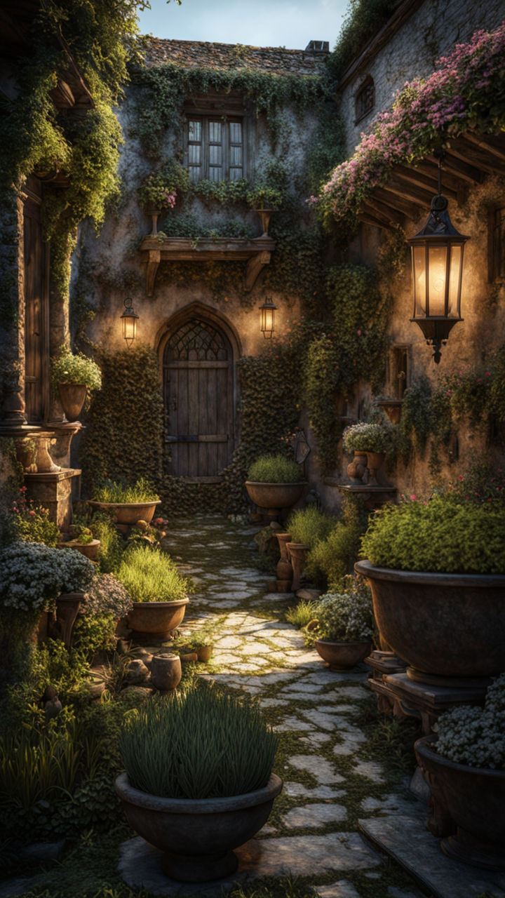 The Secret Garden - The Courtyard