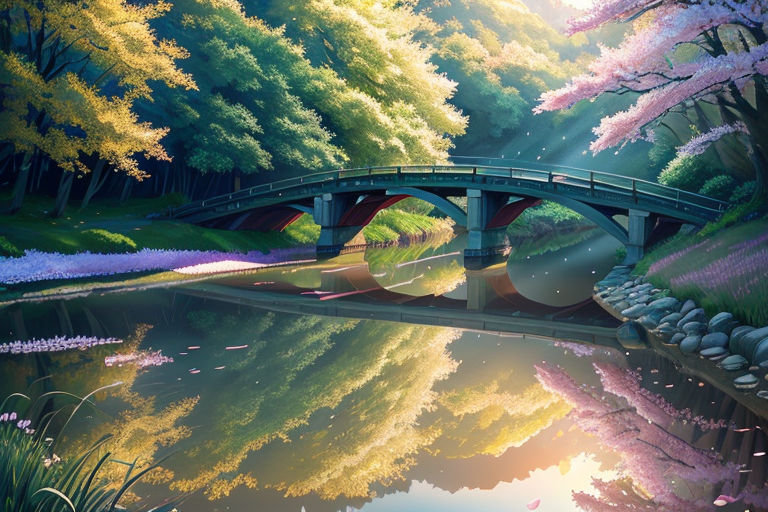 Bridge sky clouds light fantasy anime wallpaper | 1920x1080 | 1343963 |  WallpaperUP