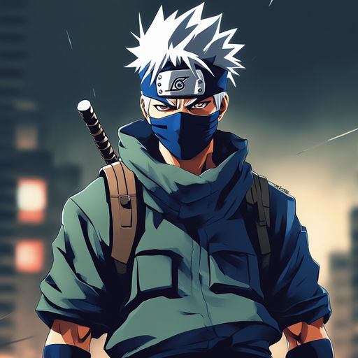 Kakashi sensei from Naruto - Playground