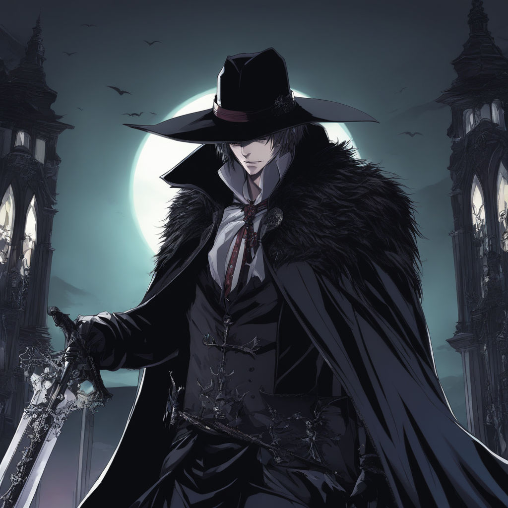 Animes Style New Vampire Hunter Cosplay Hellsing Alucard Costumes