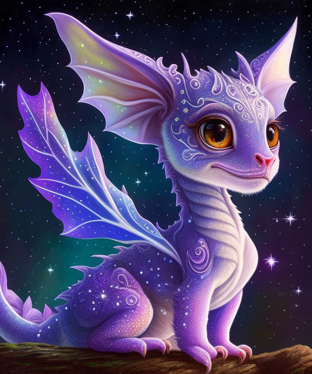 cute cartoon dragons with big eyes