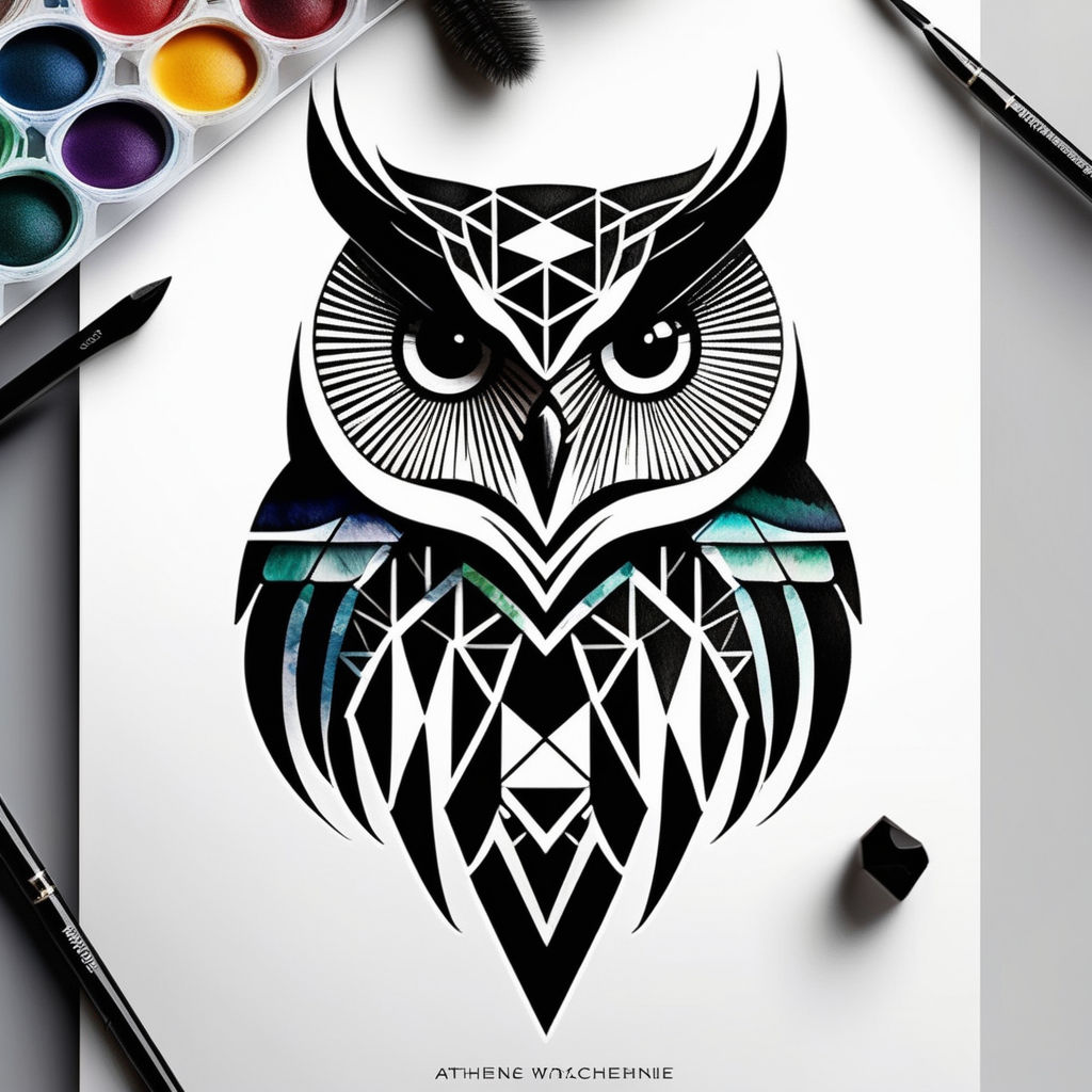 Black Outline Flying Owl Tattoo On Man Chest | Chest piece tattoos, Chest  tattoo drawings, Owl tattoo chest
