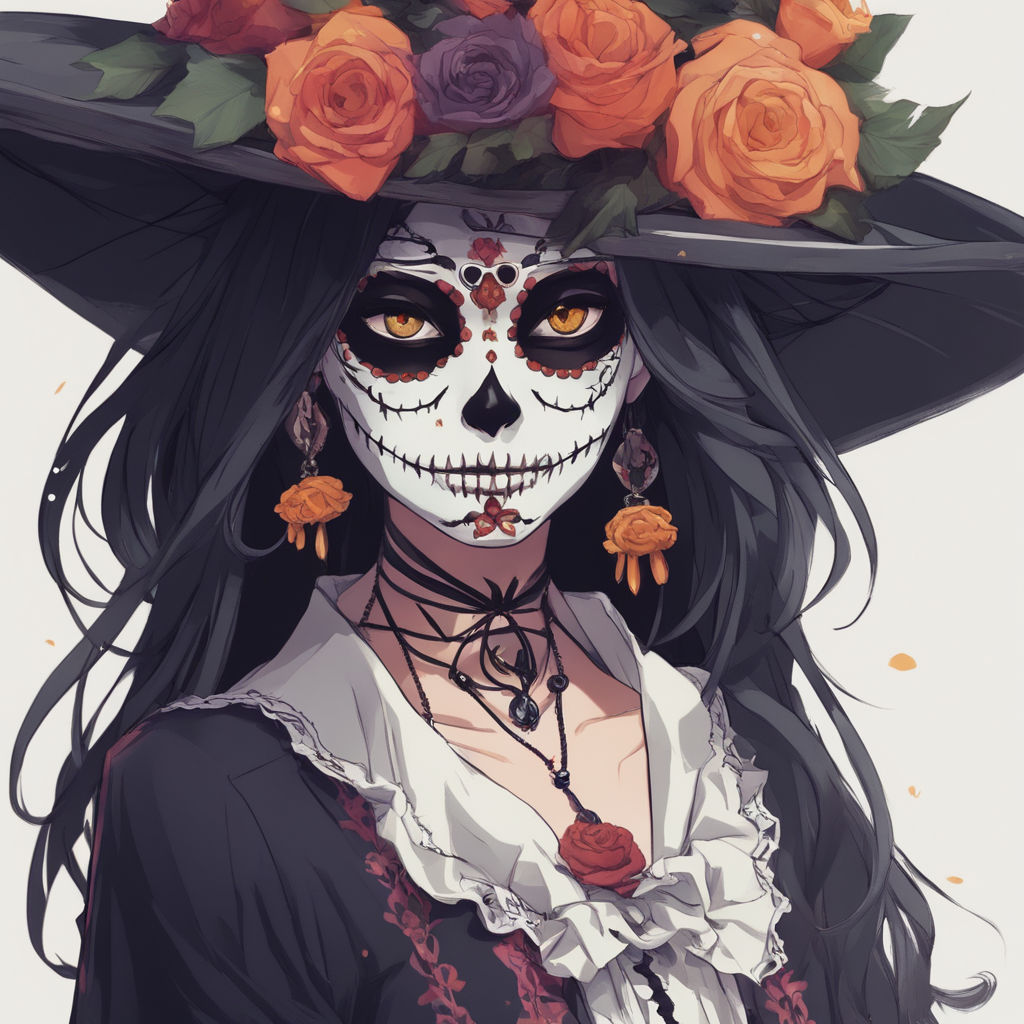 tumblr sugar skull costume