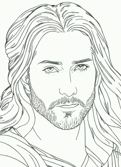 How to draw Jesus Christ | Jesus Christ Easy Draw Tutorial - YouTube