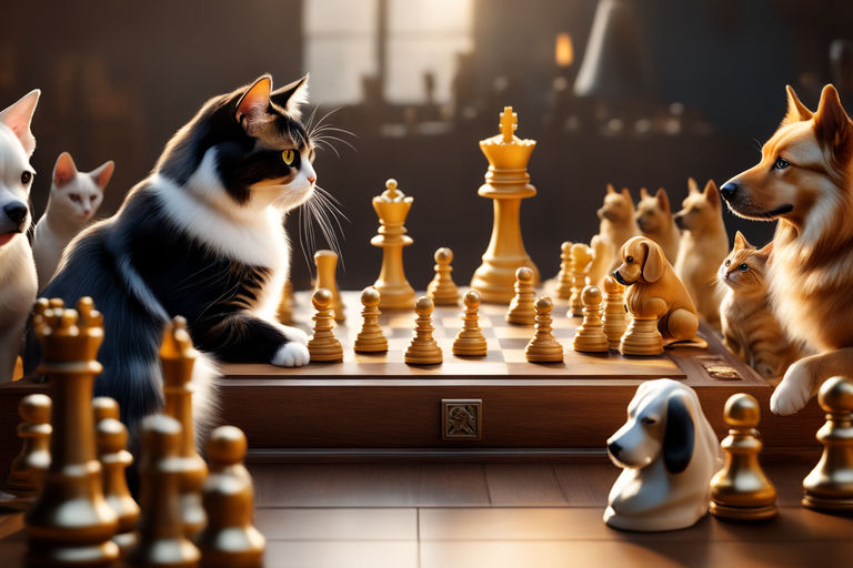 HD wallpaper: Cats, Chess, Pet