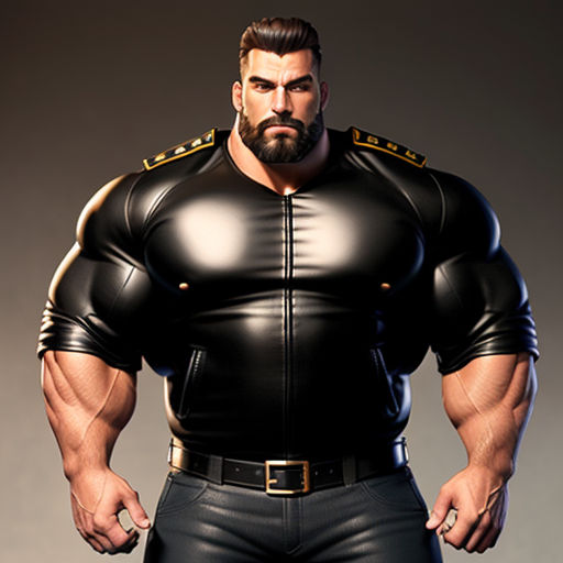 Extremely muscular hunk. 8 feet tall handsome wide s