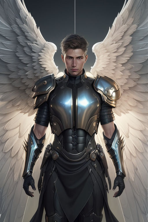 male warrior angel