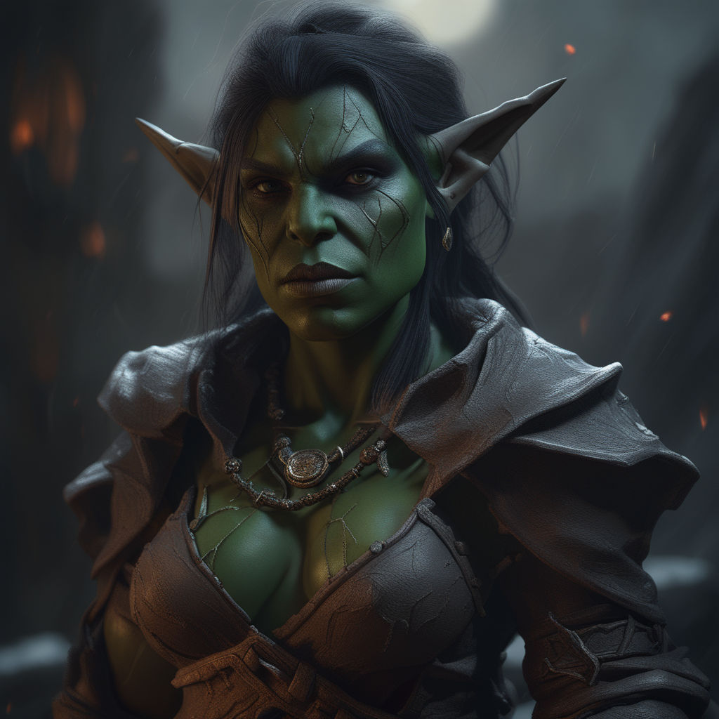 sexy female orc skyrim